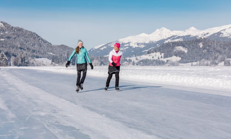 Eislaufen am Weissensee © Martin-Steinthaler