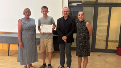 Elke Beneke, Lorenz Jochum, Michael Brunner, Christina Guggenberger © Rotary Club Hermagor