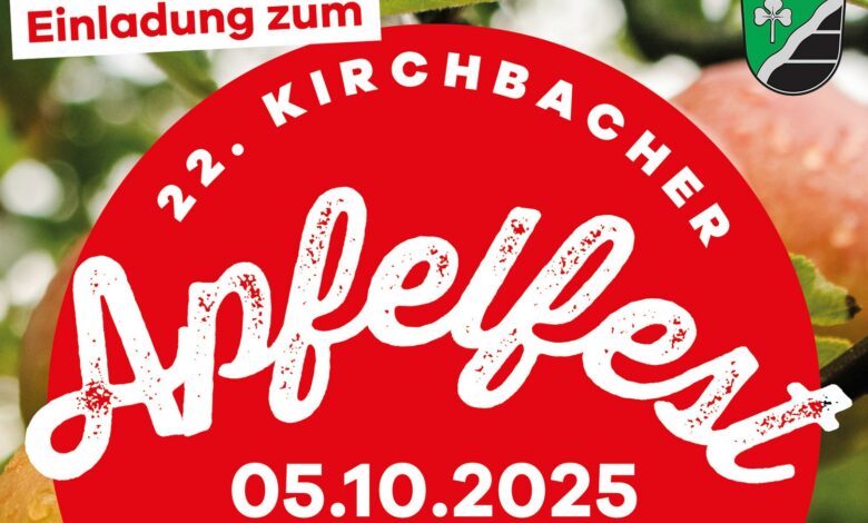 22. Apfelfest in Kirchbach 2025