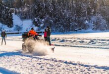 Pressegger See zum Eislaufen freigegeben